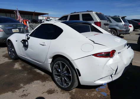 2021 Mazda Mx-5 Miata Rf Grand Touring из США, поврежденный, VIN JM1NDAM72M0453226